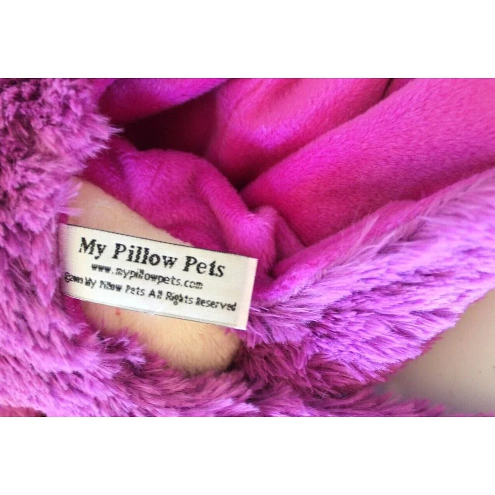 MY PILLOW PETS  PLUSH PURPLE  BUNNY HAT KIDS NEW